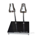 2-Lamp Rolled Edged Lamps Shade Marble Carving Station